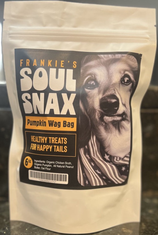 Frankie's Soul Snax Pumpkin Wag Bag